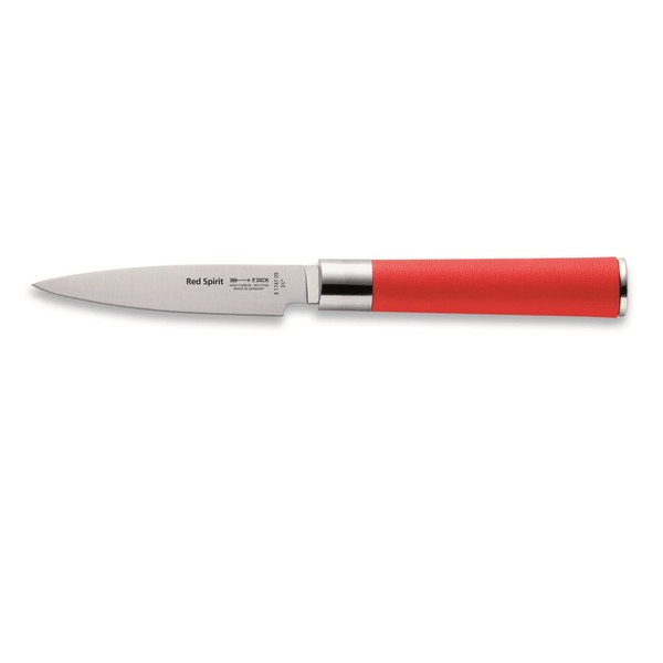 F. DICK spelucchino, Red Spirit (coltello con lama 9 cm, X55CrMo14, Inox, 56° HRC) 8174709