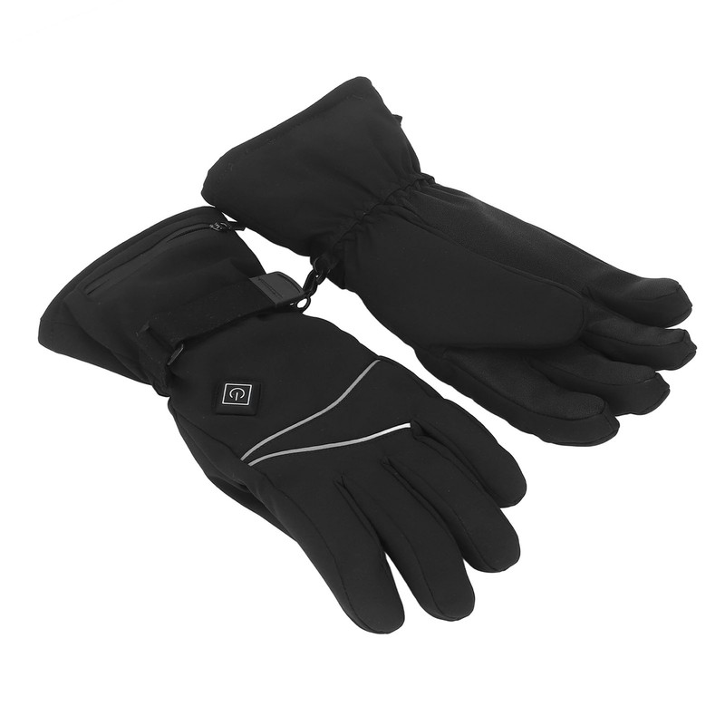 Heated Gloves Skiing Snowboarding Electric Battery Heated Gloves with 3