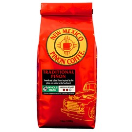 New Mexico Piñon Coffee Naturally Flavored Coffee ( Whole Bean 12 oz )