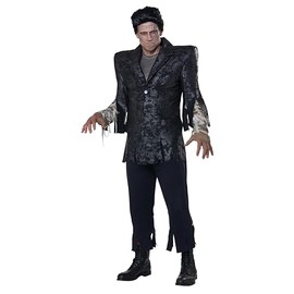 Adult Frankenstein Monster Bold Shoulder Costume | Scary Costumes Large/X-Large Black