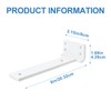 Heavy Duty Shelf Brackets, Floating Shelf Bracket 8 inch 6