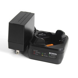 (2-Pack) PMLN7109A PMLN7109 Single Battery Charger Compatible with Motorola TLK100 SL300 SL300e SL3500e TLK100 SL1M SL1600 SL2600 Radio