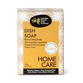 The Aust. Natural Soap Co Natural Palm Oil Free Solid Dish Soap 100g