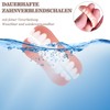 SPOKKI 4 Pairs of Fake Teeth, False Teeth Veneers, Cosmetic