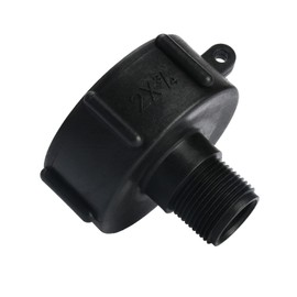 IBC Tank Adapter Plastic Hose Connector S60X6 Coarse Thread Cap to 3/4 Inch Tap Adapter for IBC Barrel Valve