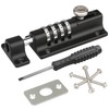 Door Slide Latch, [Heavy Duty] [Weatherproof] Spopal Barn Door Latch