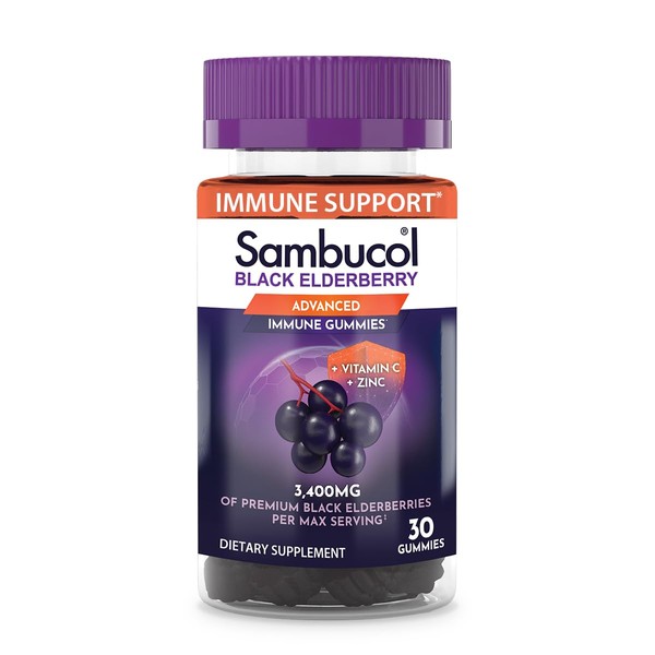 Sambucol Sambucol Black Elderberry Gummies - Elderberry with Zinc and