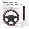Yiohaha Bald Eagle with an American Steering Wheel Cover 15