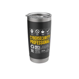 Cybersecurity Specialist Noun Stainless Steel Insulated Tumbler