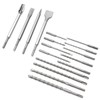 Stark USA Industrial 17-Pieces Concrete Rotary Hammer Drill Bits Set