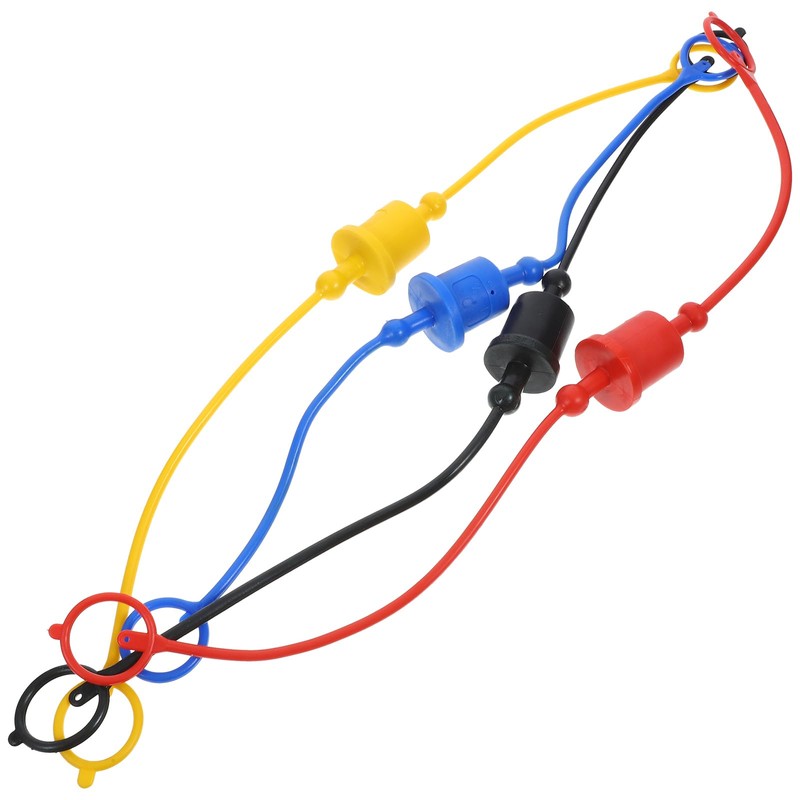 CIYODO 8 Pieces Hydraulic Connection Caps Connection Covers Plastic Hydraulic