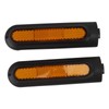Electric Scooter Wheel Side Cover Professional Decorative Scooter Reflective Rear