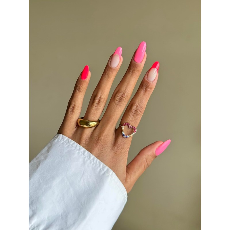 Nails.INC Quick Drying Nail Polish, Blake, Hot Pink