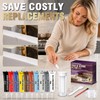 Porcelain Repair Kit, Tile and Stone Repair Kit, 10 Colors,