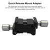 Quick Release Plate Mount Adapter Clamp Tripod Head Clamp Two