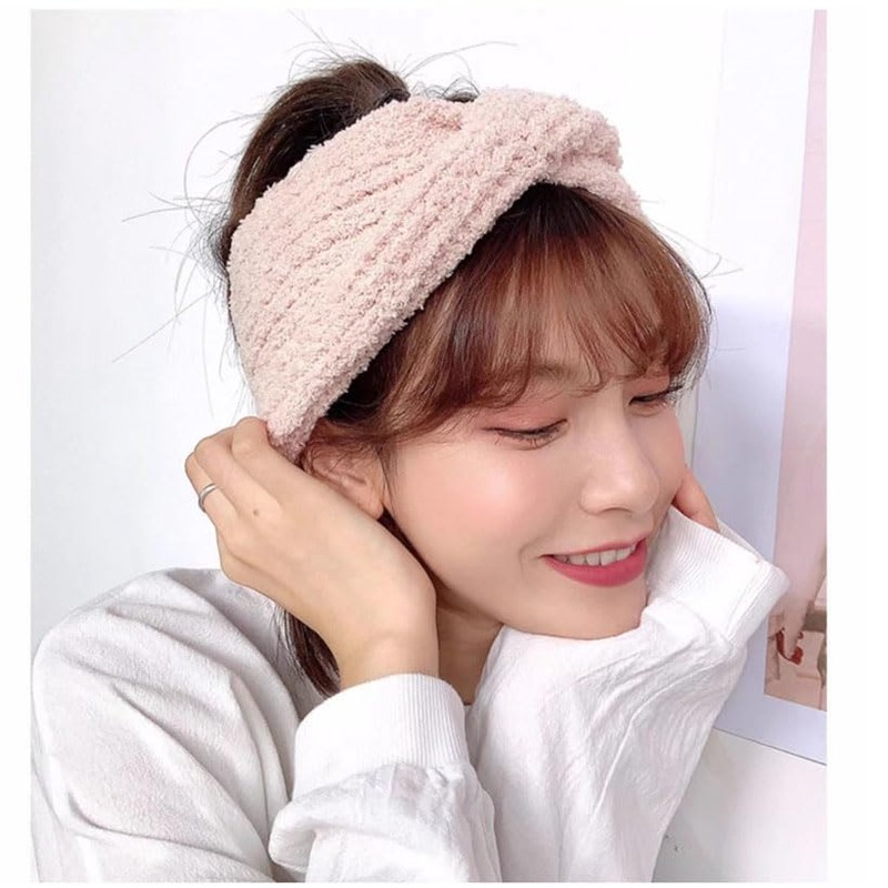 Shefun JP214 Hair Band, Face-Washing, Women's, Makeup Set, 2-Piece Set,