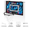 AND1 Mini Basketball Hoop: 18”x12” Pre-Assembled Portable Over The Door