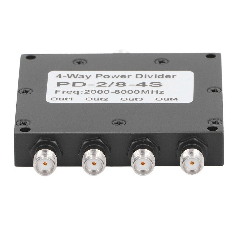 SMA Microstrip Power Splitter Combiner 2‑8GHz Stainless Steel 4 Way