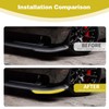 PDKLIN for Challenger Front Bumper Lip Splitter Protector Cover Trim