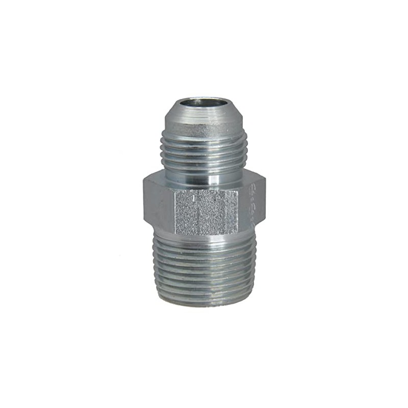 Double Nipple NPT 3/4 Inch UNF 7/8 Inch -14 (JIC),