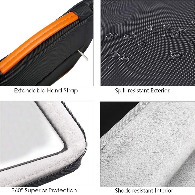Lacdo 360° Protective Laptop Sleeve Case for 16 inch New