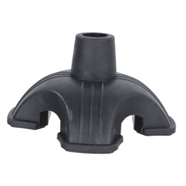 LALAFINA 1pc Four-legged Cane Cover Anti-skid Crutch Pad Easy to Install Stable Ground Support for Seniors for Wet