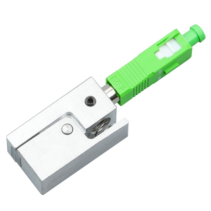 Fiber Optic Adapter FC/SC/LC APC Square Type Bare Fiber Adapter