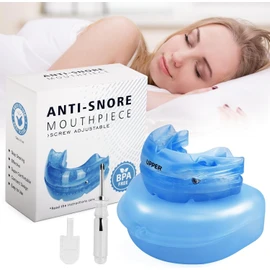 Schnarchstopper Anti Schnarch,Schnarchschiene gegen Schnarchen und Knirsche KIMTAR Flexibel Anpassbares Schnarchen Stopper für Männer FrauenC