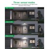 ALUSSO Solar Lights Outdoor Waterproof IP65 with 3 Modes,1000LM Flood