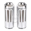 Unbranded 2" Extend Fork Cans Boots Cover For Harley Touring