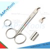 AAProTools White Toenail Cat Scissors Veterinary Instruments