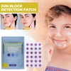 UV-Erkennungspflaster,UV-Sonnenaufkleber,Sonnencreme-Aufkleber,Erinnerungsaufkleber für UV-Erkennung,Sunscreen Dots Uv Stickers,Uv Patches For Sunscreen für