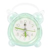 Meyaus 3 in Transparent Crystal Plastic Alarm Clock Silent Non