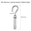 sourcing map 5Pcs M6 304 Stainless Steel Expansion Hook, Small