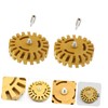 Operitacx 2 Sets 4 Inches Pneumatic Degumming Wheels Rubber Eraser