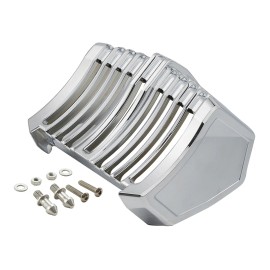TCMT Chrome Oil Cooler Cover Fit For Harley Touring Street Glide FLHX/I 2017-2022