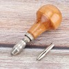 Wooden Handle Pin Vise Hand Drills for DIY Jewelry Woodworking