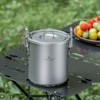 Boundless Voyage Titanium Rice Cooker Camping Cooking Pot Ultralight Camping