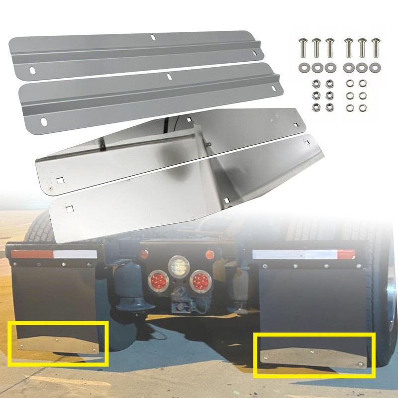 JKYH TECHPLUS Universal 2 Pair 24” X 4” Mud Flap