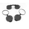 10x42 Rubber Lens Caps for Binoculars + Rainguard,Objective Optics Protection
