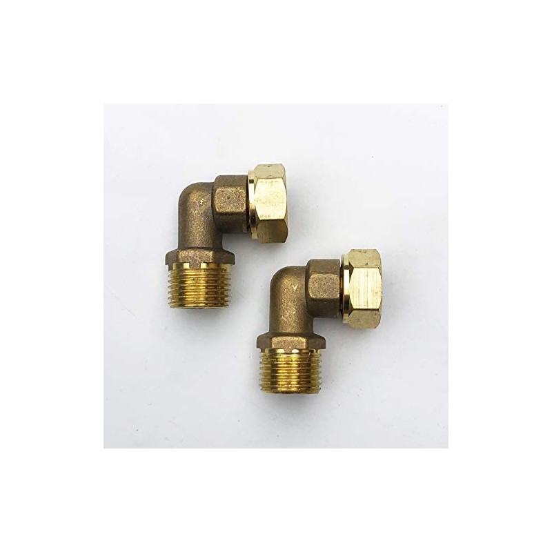 MISSMIN Water line adapter IPS 1/2 eblow male to female