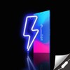 Lumoonosity Lightning Bolt Neon Signs, USB Powered Led Lightning Bolt