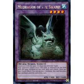 Mudragon of The Swamp (Platinum Secret Rare) - RA01-EN028 - Platinum Secret Rare - 1st Edition