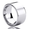 DoubleAccent 12mm Titanium Wedding Bands Wedding Bands Promise Rings Flat