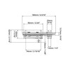 QWORK Sliding Bolt Gate Latch, 6.3" Heavy Duty 304 Stainless
