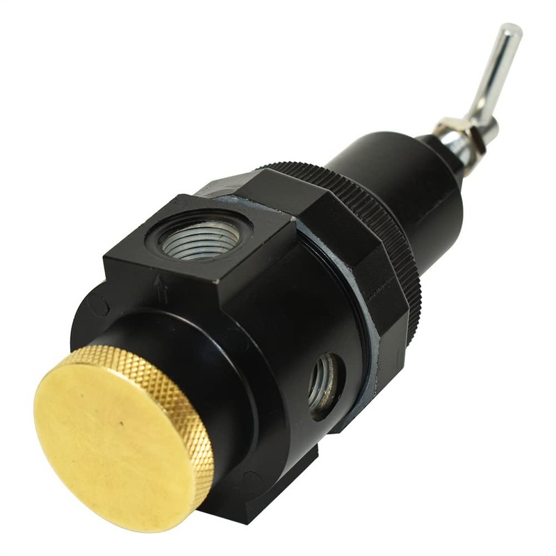 Interstate Pneumatics W1140T 1/4 Inch Standard 'T' Handle Air Regulator