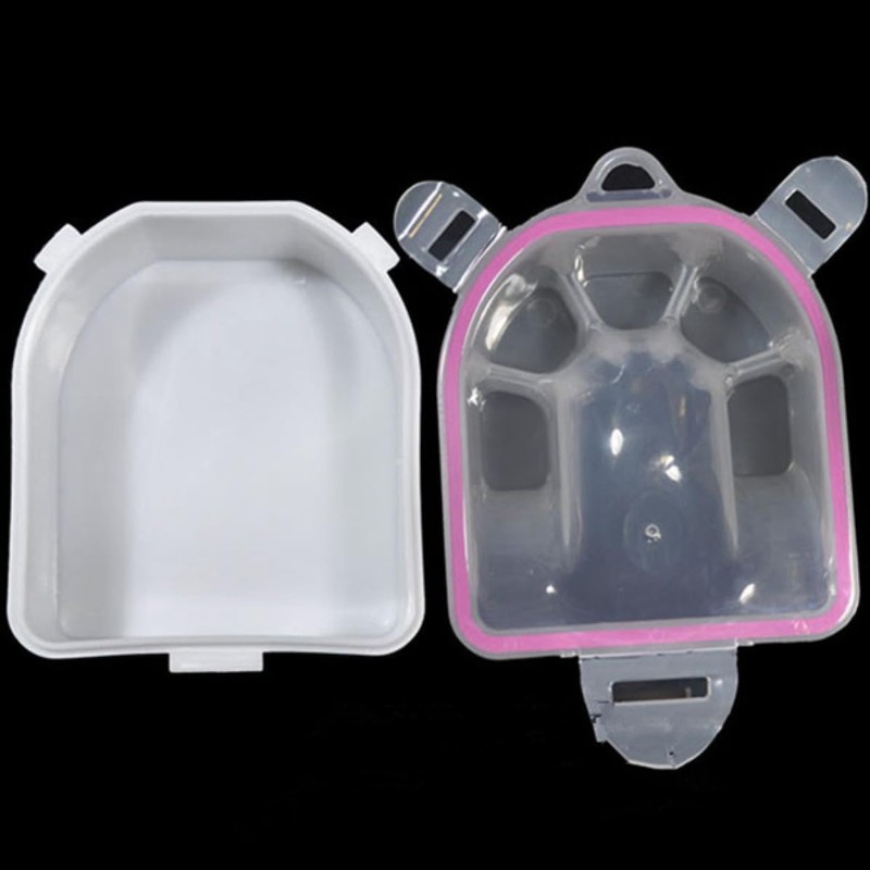 Recipiente para Remojar Uñas Resistente Cuenco de Manicura Llenado Agua