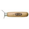 Hyde Tools 60120 Square Point Knife with 4-Inch/16-Gauge Safety Wood