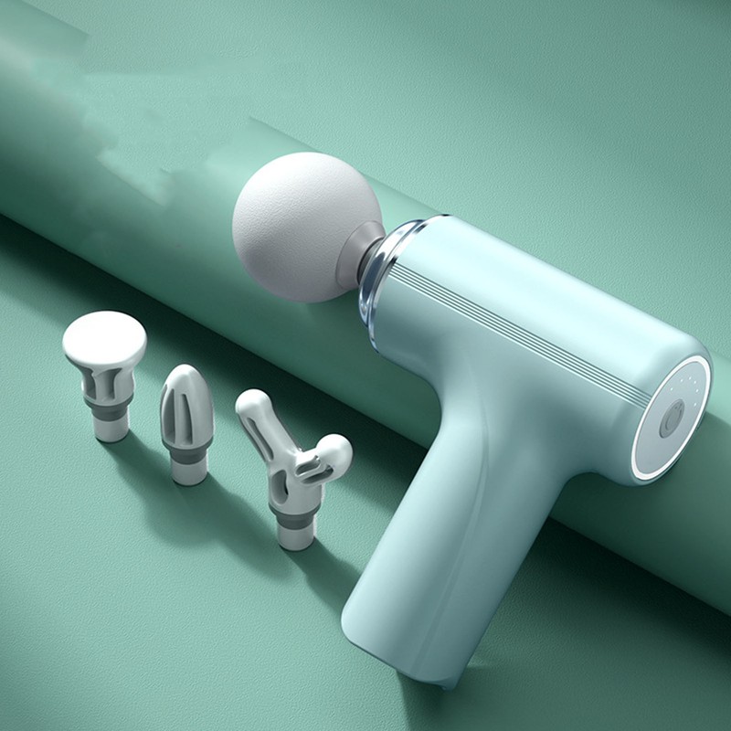 Fascia Massage Gun 4 Heads Adjust Strength Speed Reduce Fatigue