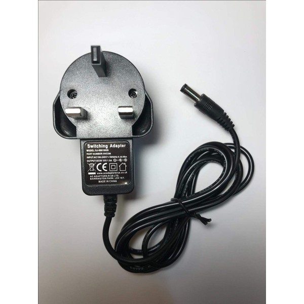 UK Plug Replacement for AC/DC Adaptor Power Supply model M-91000